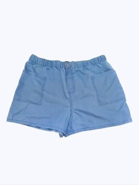NWT thereabouts  Chambray Girls' Pocket Shorts